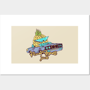 PineApple Jack Car Posters and Art